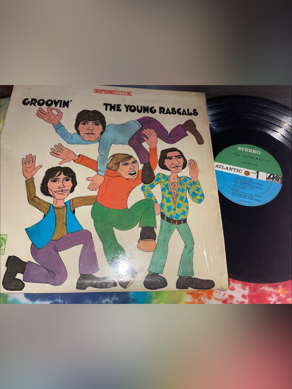The Young Rascals - Groovin' Vinyl Record (Multi-Color Cover)